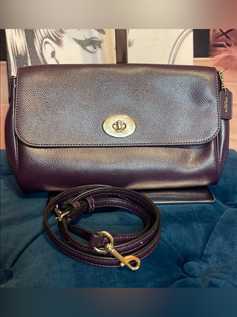 Coach Ruby Crossgrain Leather Bag